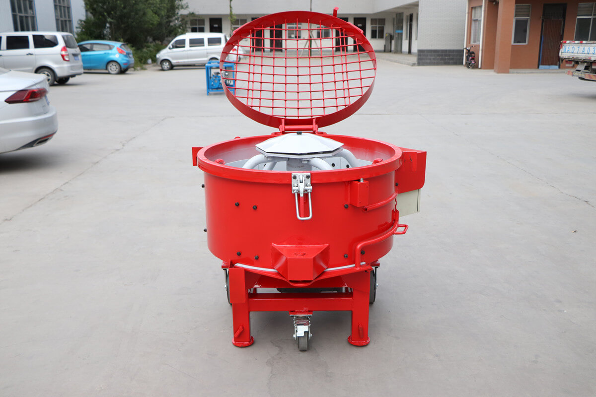 300kg capacity refractory pan mixer