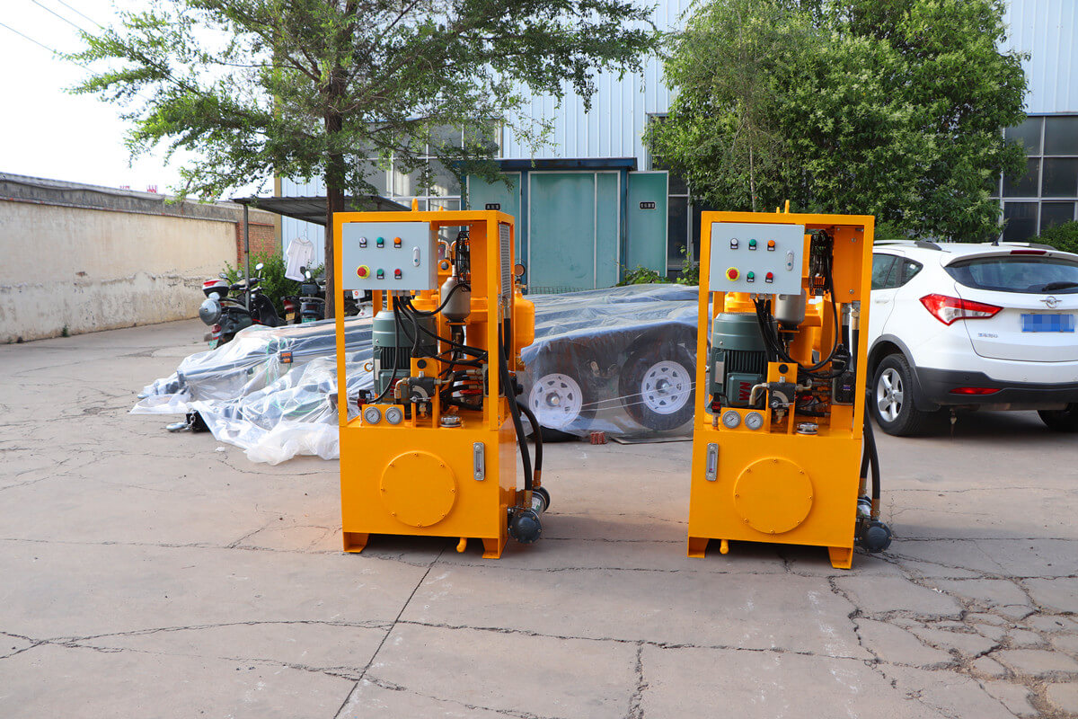 double plunger high pressure grouting pump