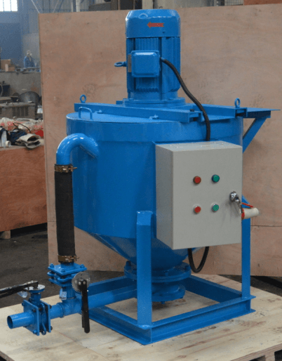 grout mixer for grouting application