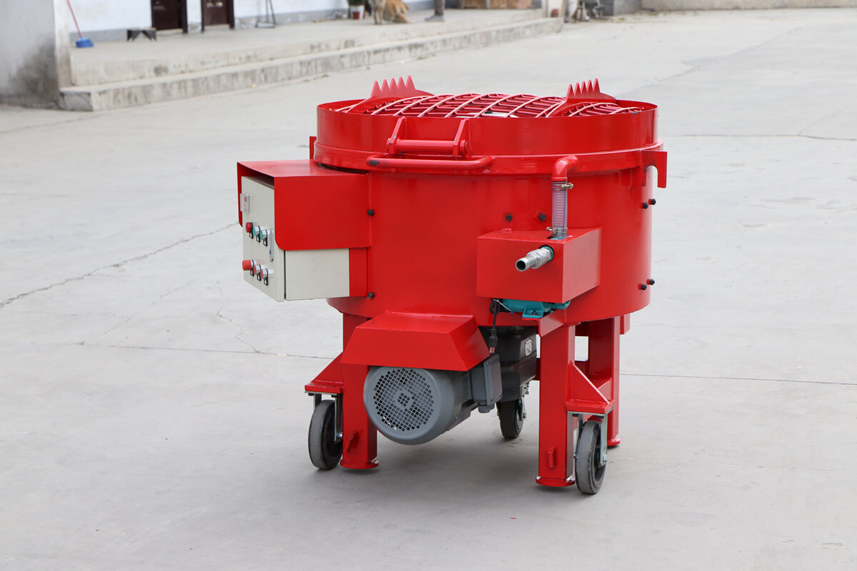 500kg mixing capacity refractory pan mixer