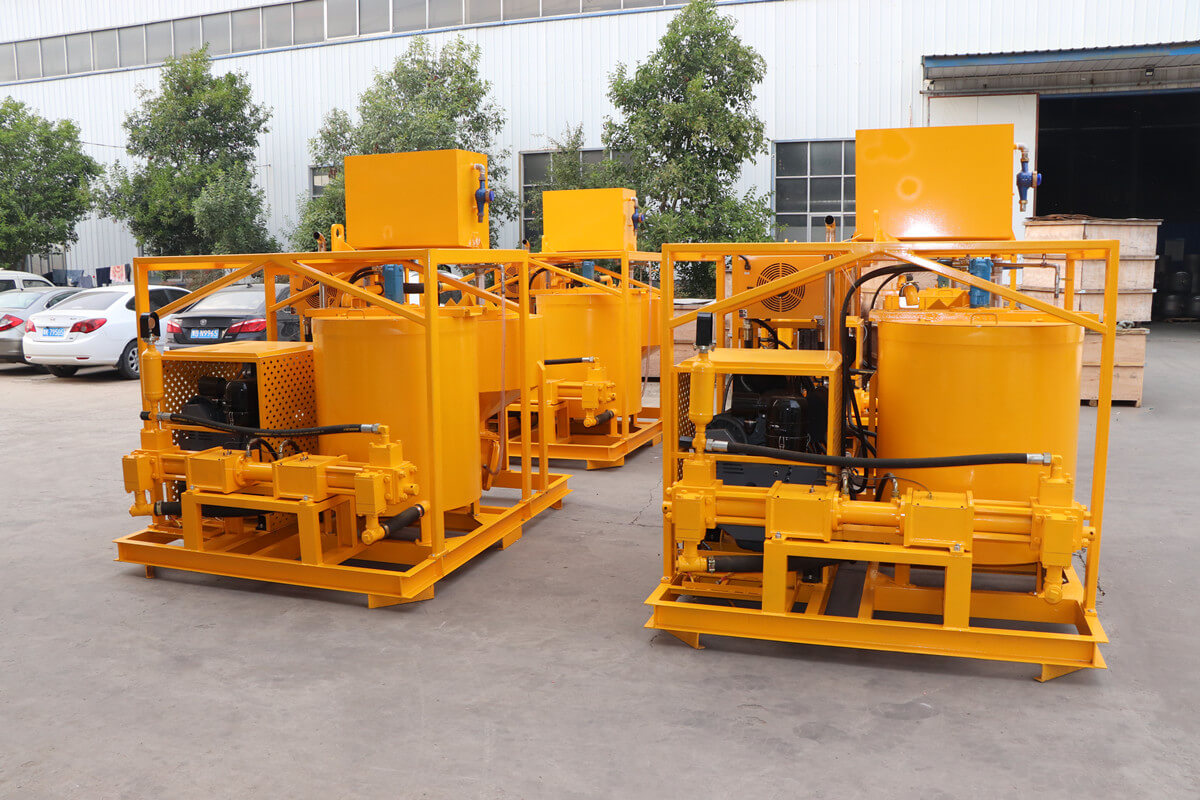 underground grouting unit