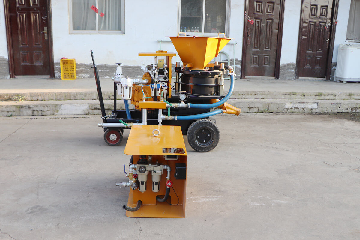 accelerator dosing pump unit for shotcrete machine