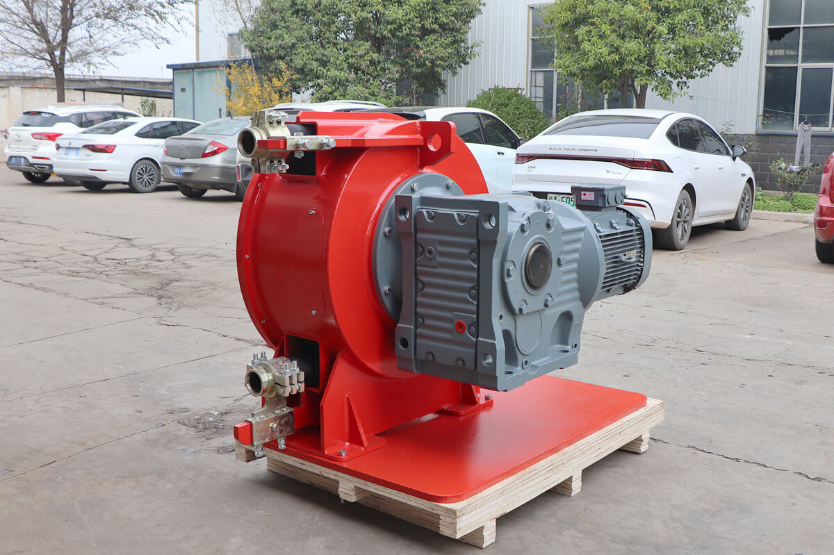 peristaltic hose pump with trelleborg tube