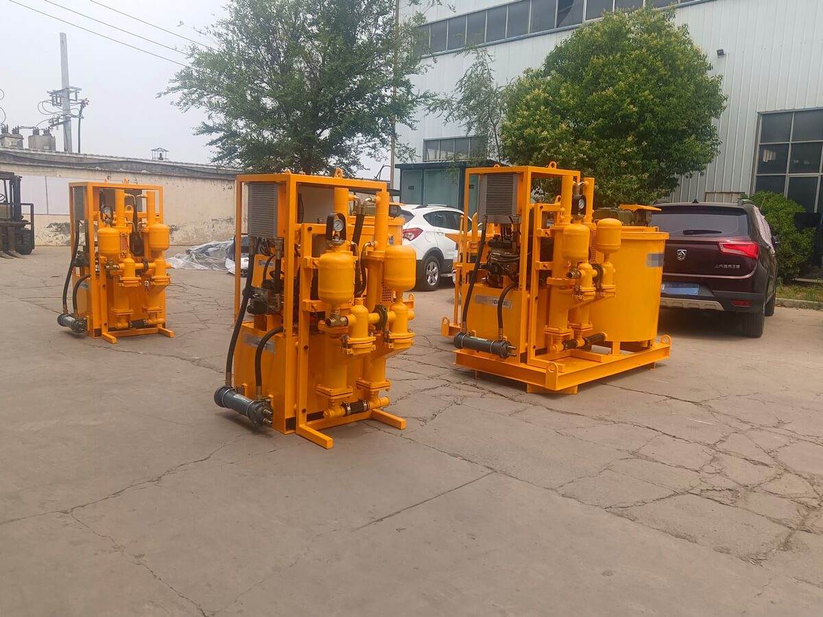 double plunger grouting pump supplier