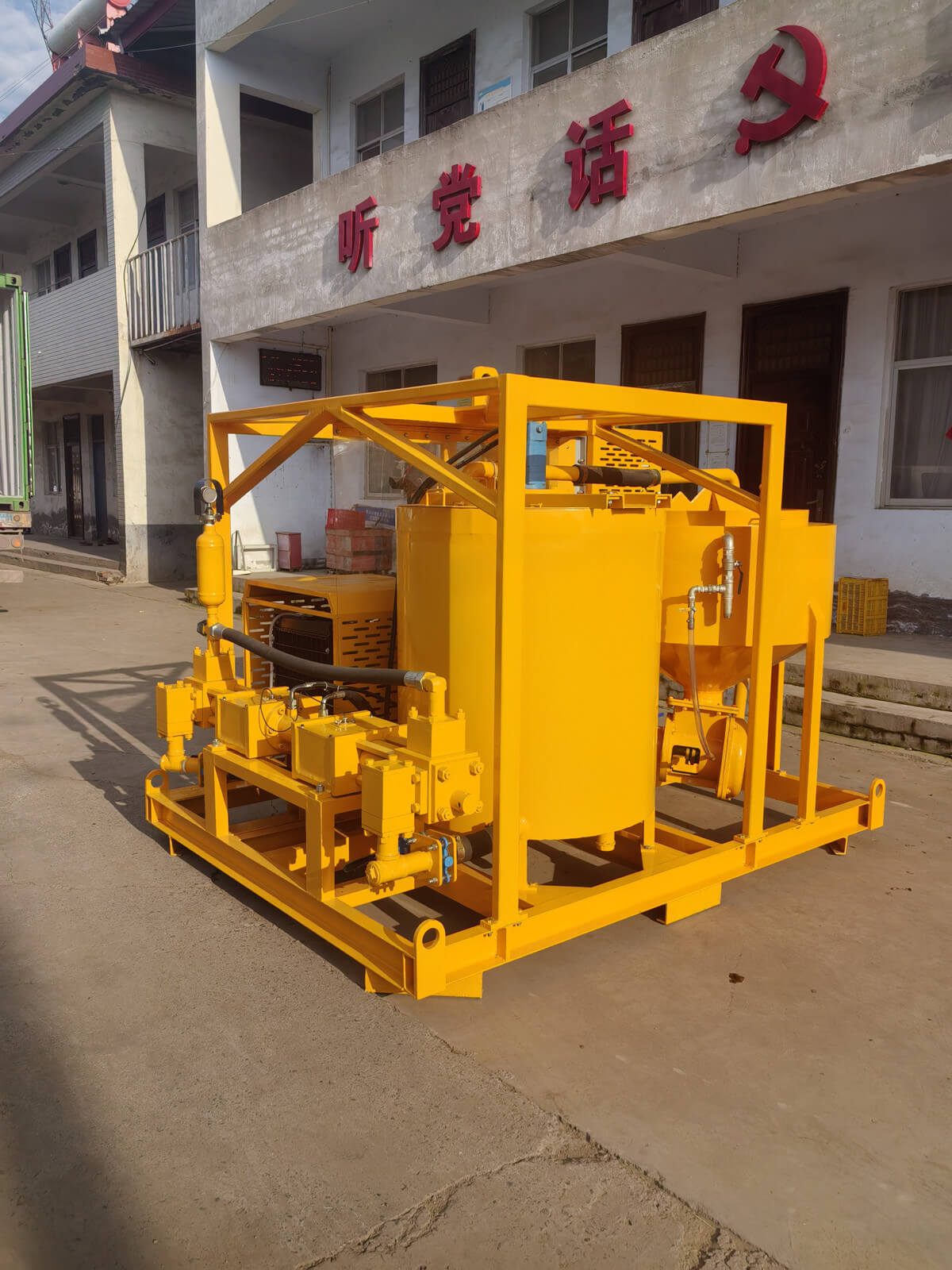 high shear colloidal grout plant