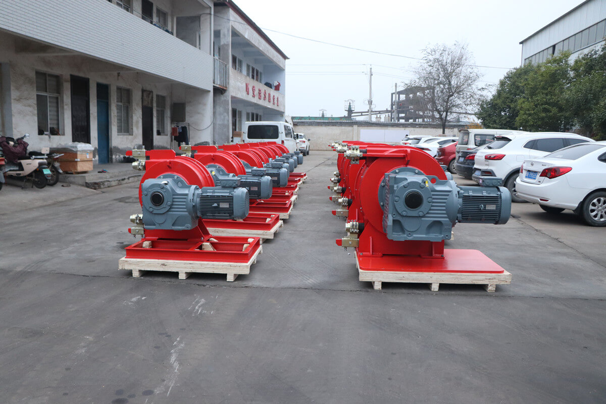 squeeze hose pump