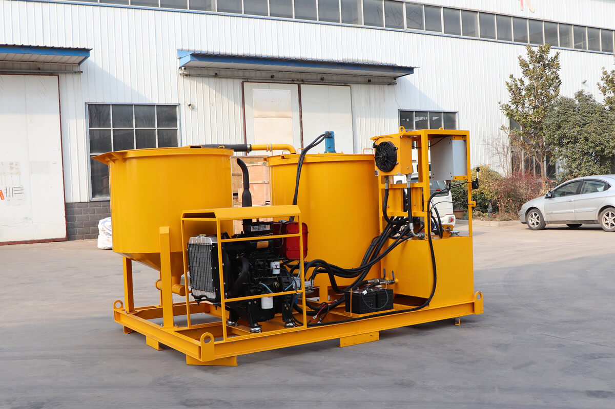 diesel grout mixerhigh speed diesel grout mixer with agitator