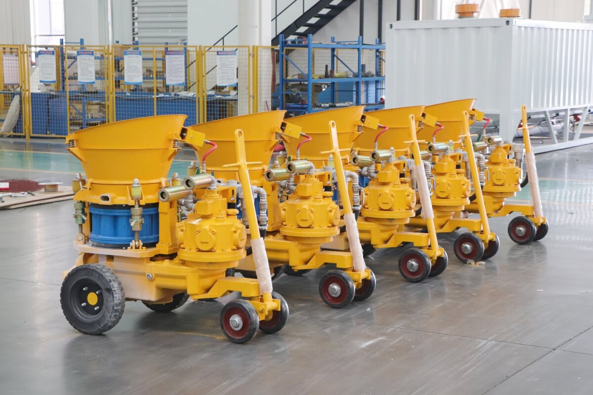 air motor gunite machine for sale