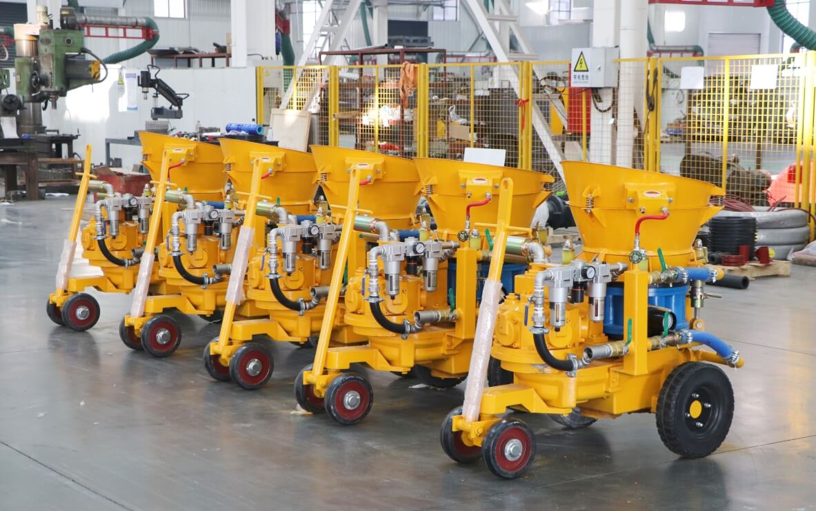 dry mix gunite machine for sale