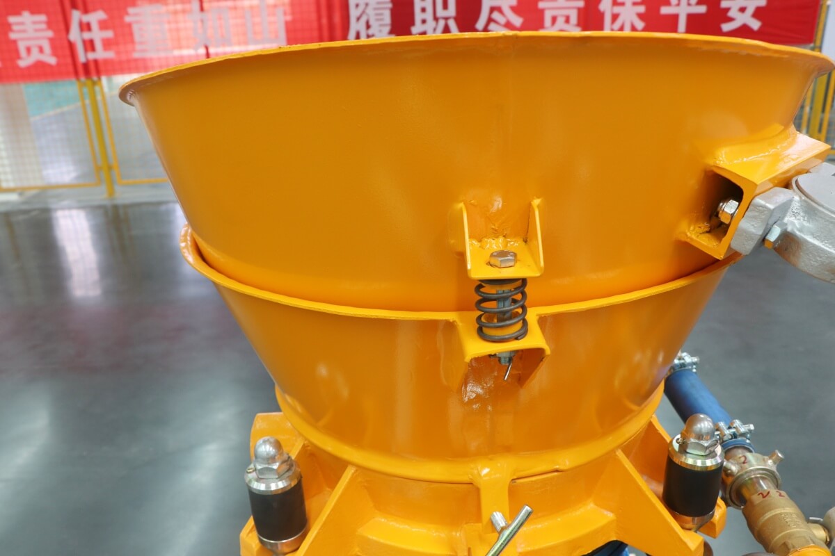 hopper of gunite machine