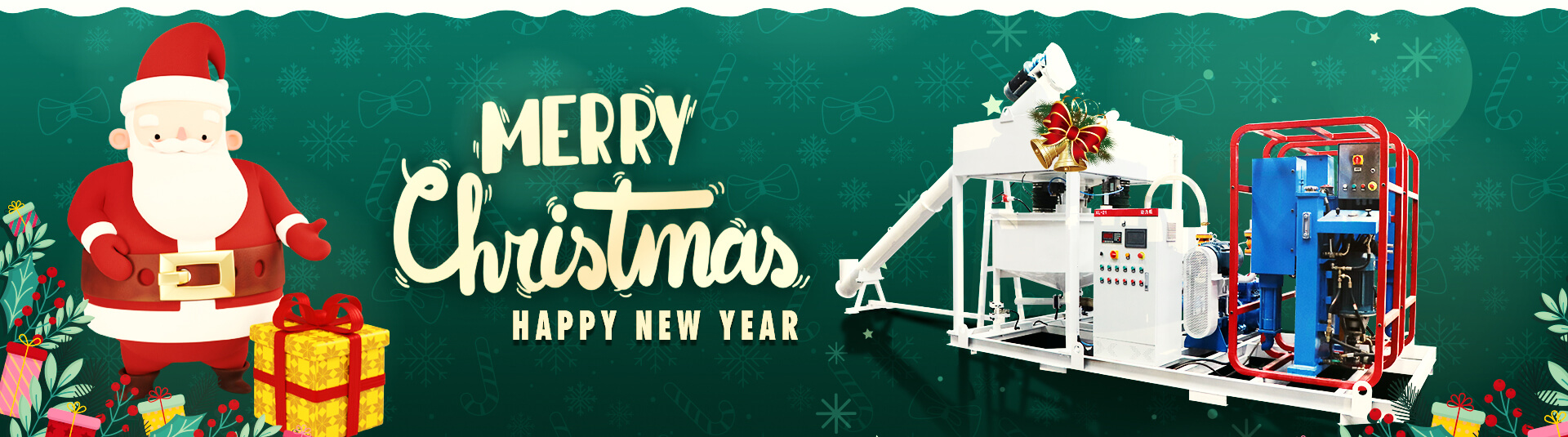 Merry Christmas Leadcrete Equipment