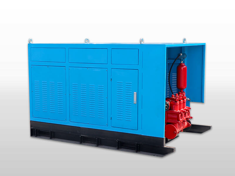 container drilling grout pump