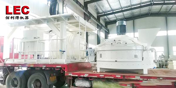 Planetary concrete mixer for sale to Russia
