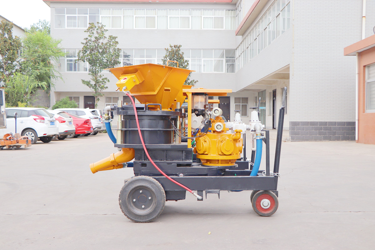 Dry and Wet Shotcrete Machine for Dam Construction