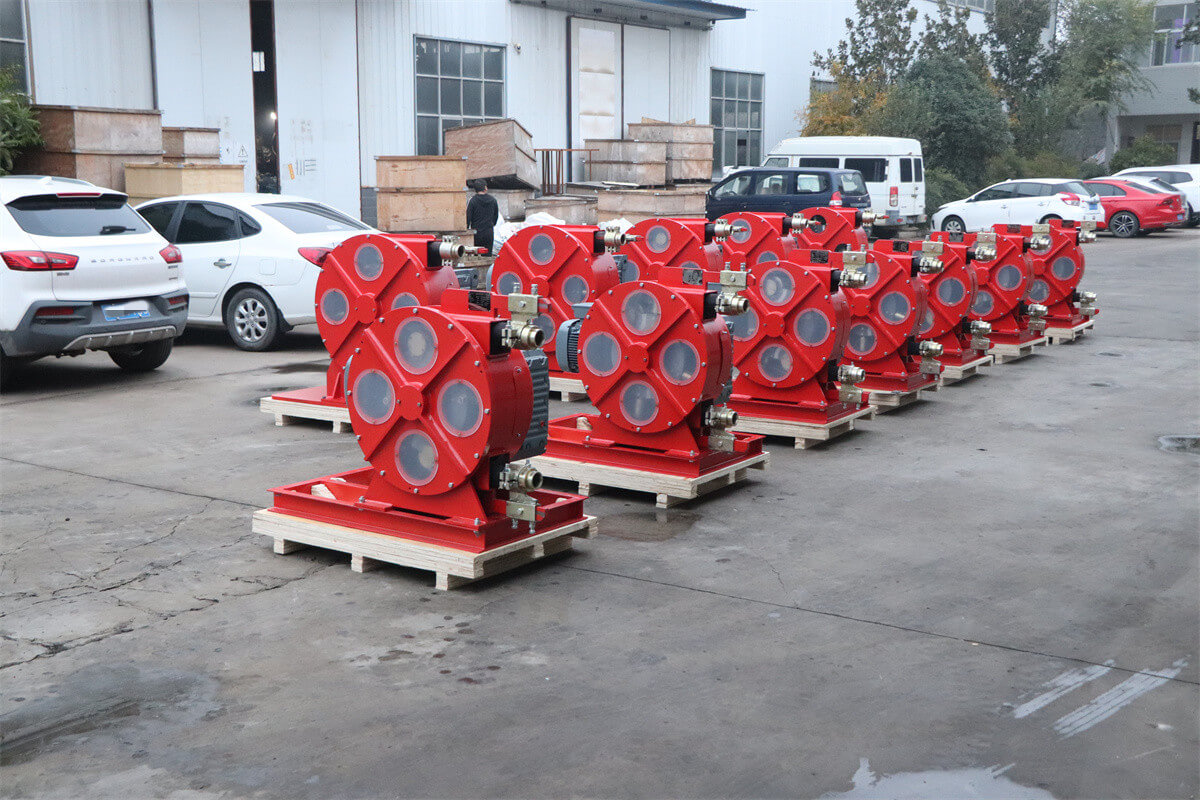 Hose Squeeze Pumps for Water Treatment