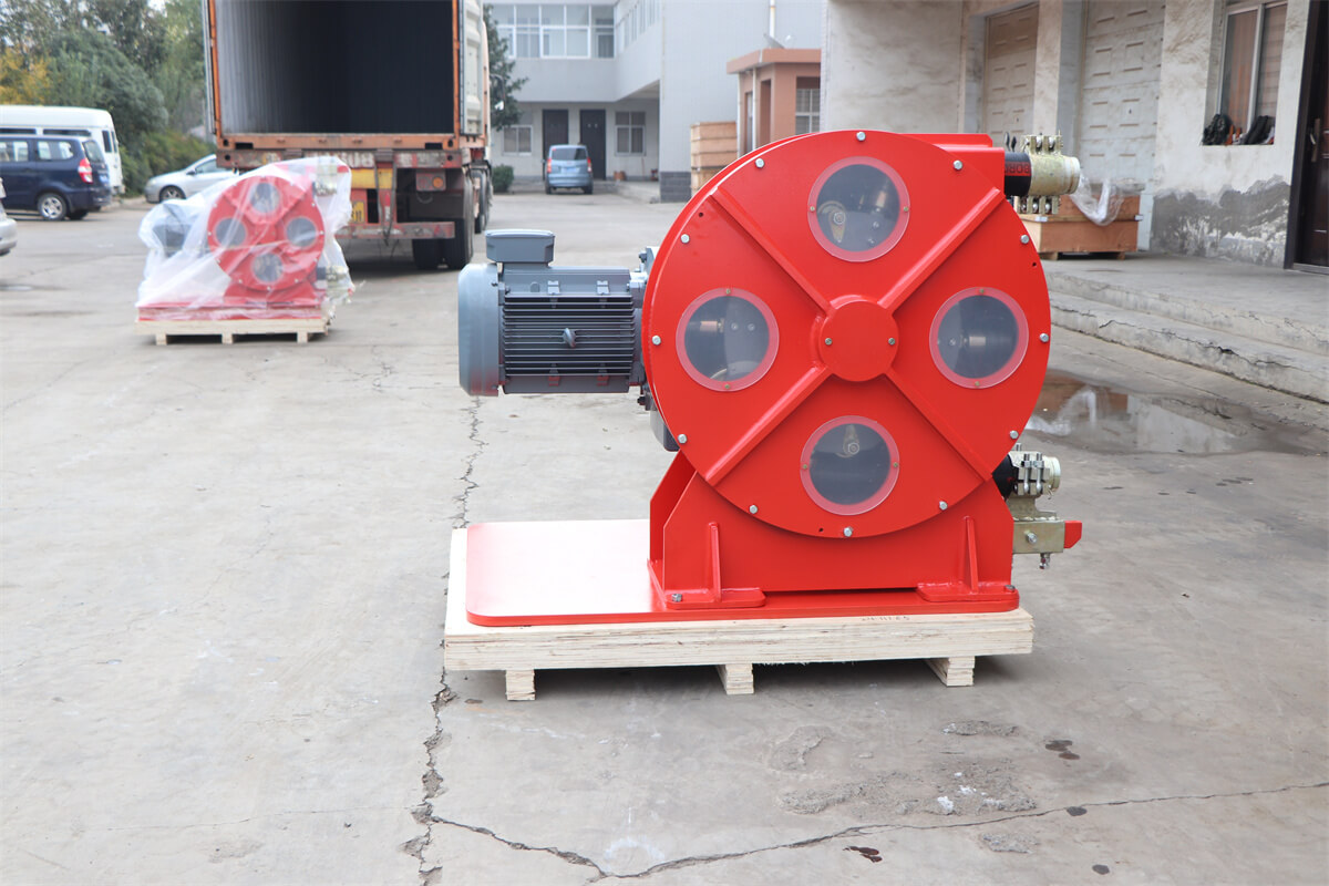 Oil Sludge Use Peristaltic Squeeze Hose Pump