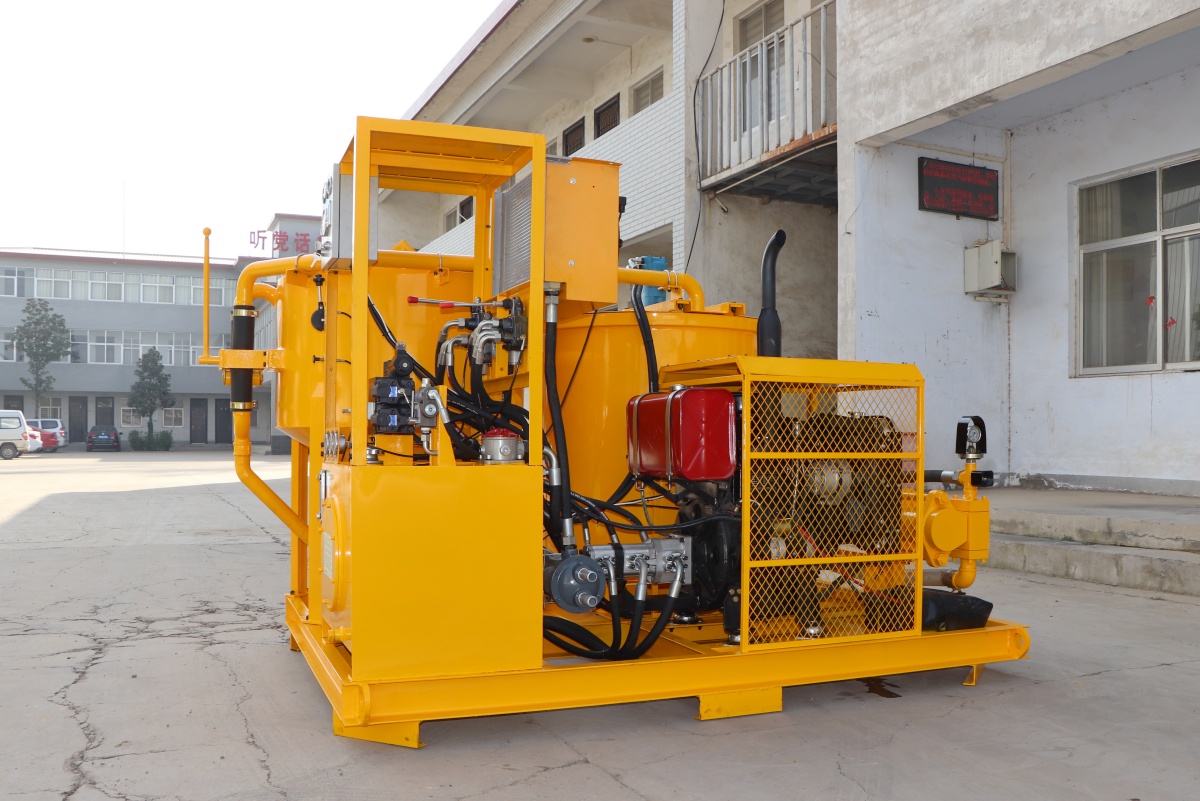 Diesel driven high pressure jet grouting plant